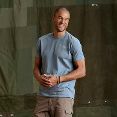 Orvis T-Shirts | Spring Creek T-Shirt Blue Haze - Men