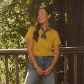 Orvis Tees | Bromley Slub Short-Sleeve Crewneck Tee Pilsner - Women