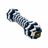 Orvis Toys | Braided Dog Toys - Bone Navy/white - Dogs
