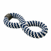 Orvis Toys | Infinity Braided Dog Toy Navy/white - Dogs
