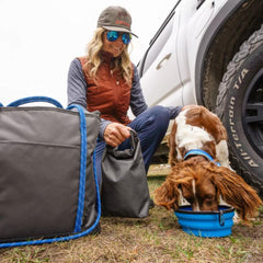 Orvis Travel Accessories | Tough Trail® Dog Travel Tote Asphalt - Dogs
