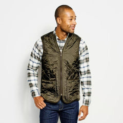 Orvis Vests | Barbour® Polarquilt Zip-In Liner Olive - Men