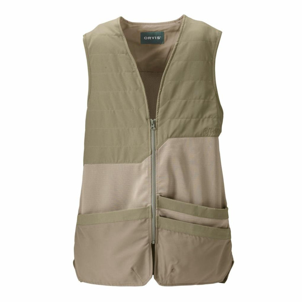 Orvis Vests | Clays Mesh Shooting Vest Dusty Olive - Hunt