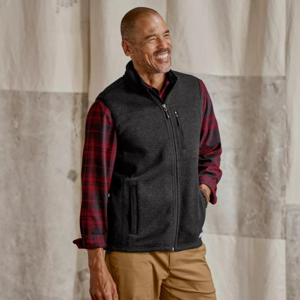 Orvis Vests | R65™ Sweater Fleece Vest Black - Men