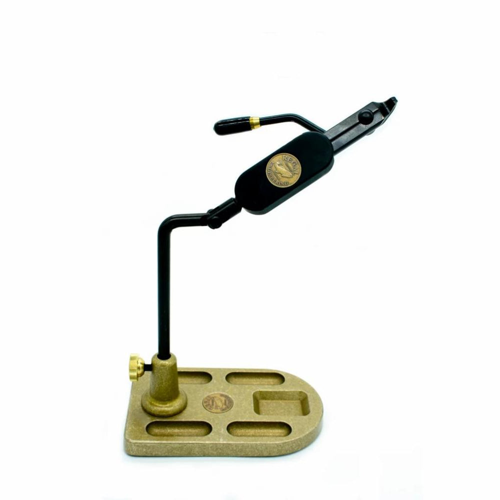 Orvis Vises | Regal Medallion Vise W/ Bronze Pocket Base - Fly Fishing
