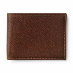 Orvis Wallets | American Bison Thinfold Leather Wallet Brown - Men/Packs & Bags