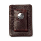 Orvis Wallets | Bison Buffalo-Nickel Money Clip Brown - Men/Packs & Bags