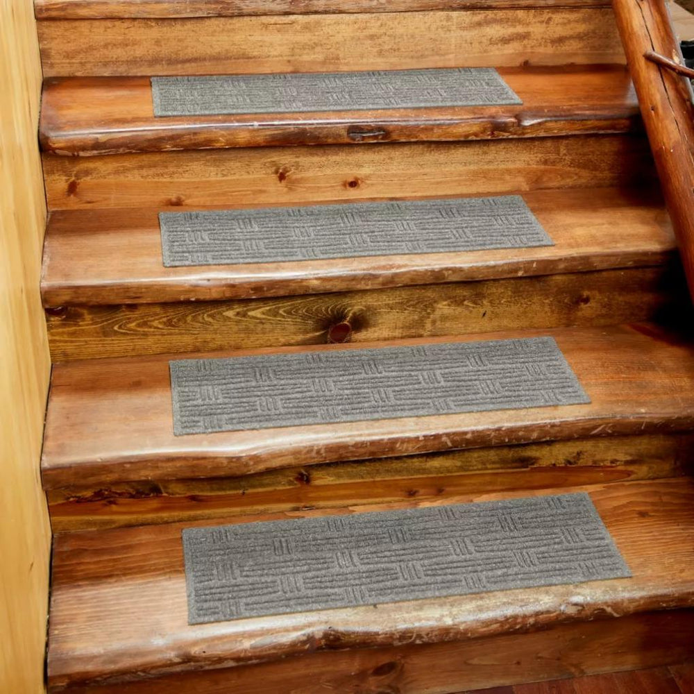 Orvis Water Trapper Mats | Oxford Weave Stair Tread Gray - Dogs/Home Goods