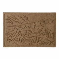 Orvis Water Trapper Mats | Recycled Water Trapper® Pointer Dog 2' X 3' Mat Camel - Dogs/Home Goods