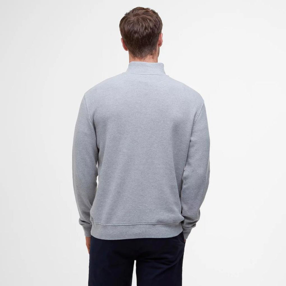 Orvis Barbour® | Barbour® Interlock Pique 1/2-Zip Sweater Grey Marl - Men