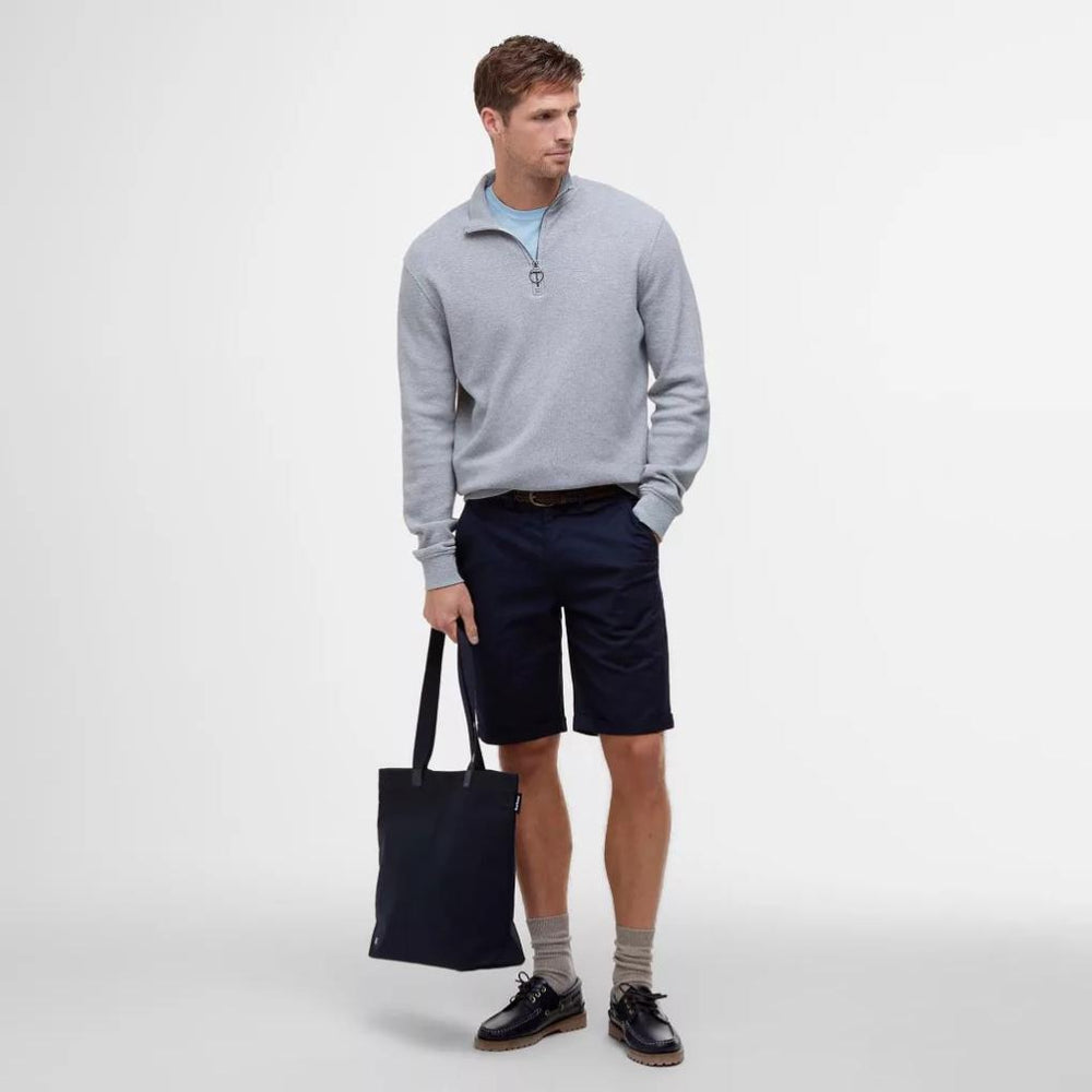 Orvis Barbour® | Barbour® Interlock Pique 1/2-Zip Sweater Grey Marl - Men