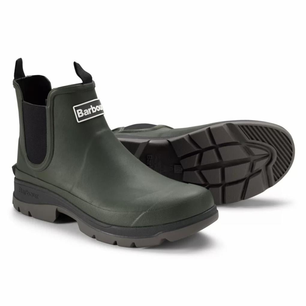Orvis Barbour® | Barbour® Nimbus Rain Boots Olive - Men