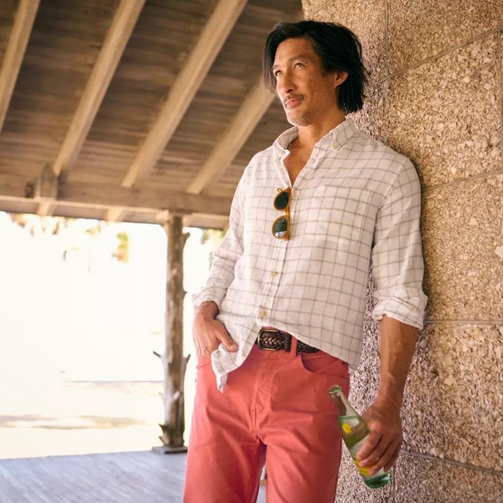 Orvis Belts | Classic Latigo Braid Belt Brown - Men