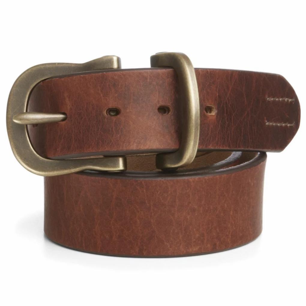Orvis Belts | Saddle-Leather Jeans Belt Brown - Men