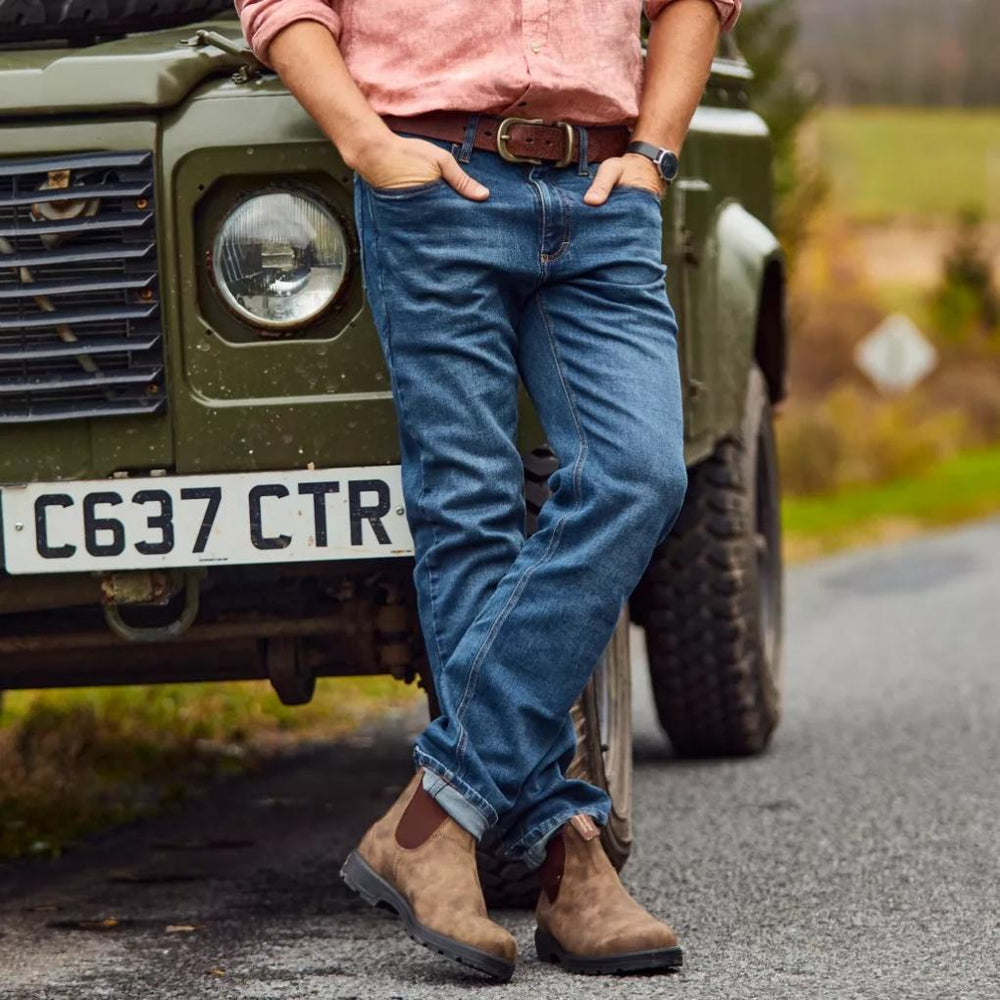 Orvis Belts | Saddle-Leather Jeans Belt Brown - Men