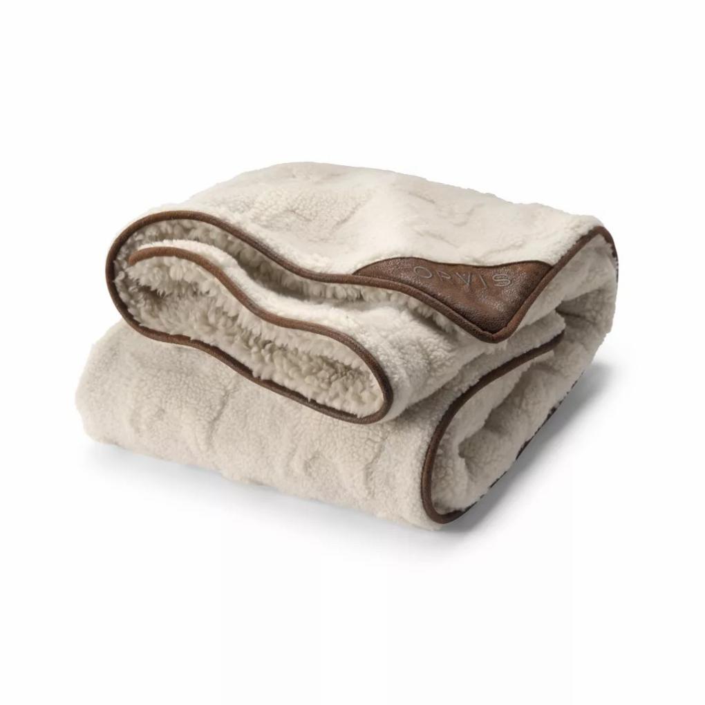Orvis Blankets &amp; Throws | Embossed Sherpa Throw - Home Goods/Dogs