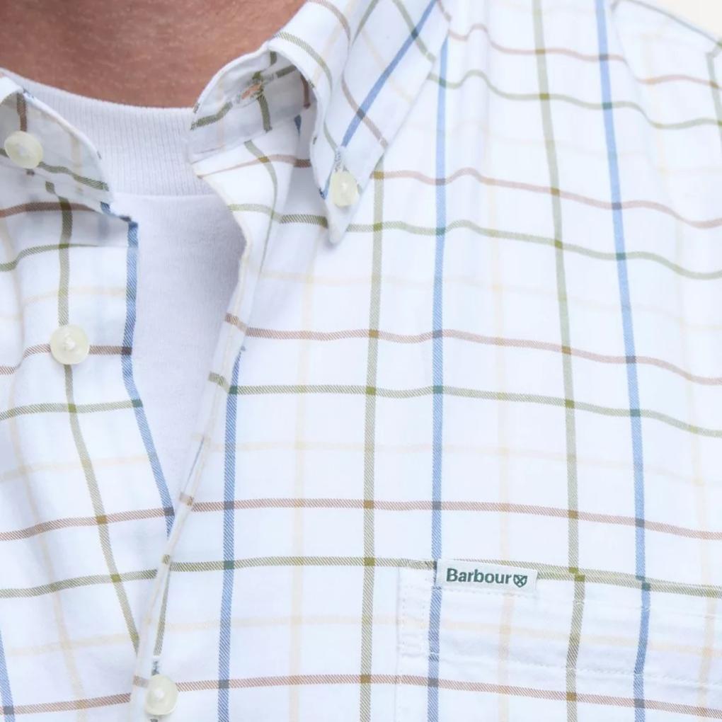 Orvis Button-Down Shirts | Barbour® Caswell Tattersall Long-Sleeve Shirt Pine - Men