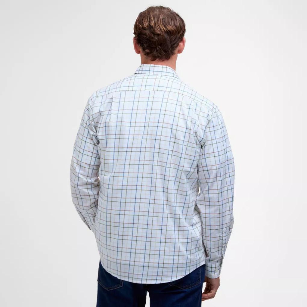 Orvis Button-Down Shirts | Barbour® Caswell Tattersall Long-Sleeve Shirt Pine - Men
