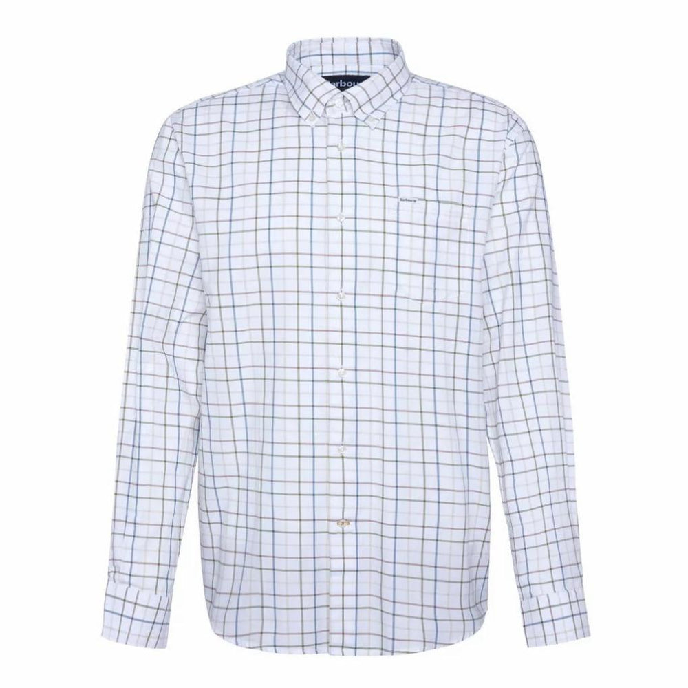 Orvis Button-Down Shirts | Barbour® Caswell Tattersall Long-Sleeve Shirt Pine - Men