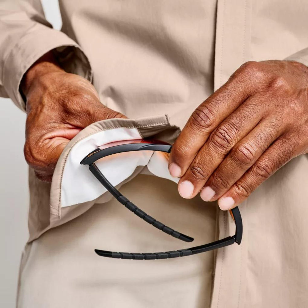 Orvis Button-Down Shirts | Men’s Featherweight Long-Sleeved Shooting Shirt Blaze Sand - Men/Hunt