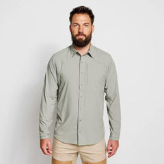 Orvis Button-Down Shirts | Men’s PRO LT Upland Shirt Blaze/sand - Men/Hunt