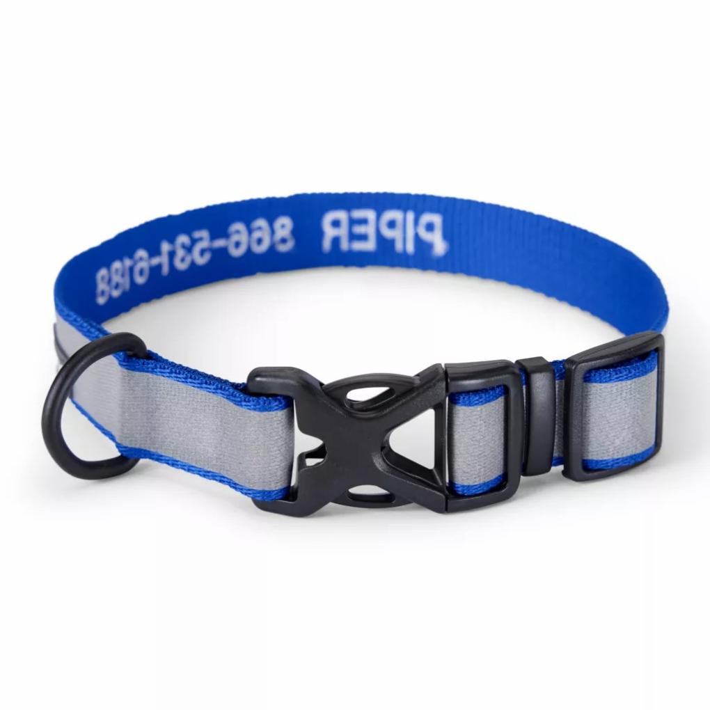 Orvis Collars | Orvis Reflective Collar &amp; Leash Bundle Blue - Dogs