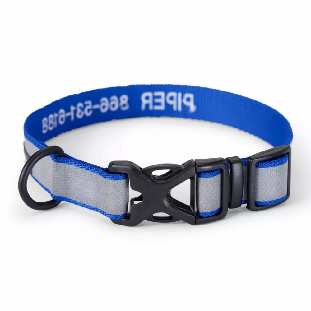 Orvis Collars | Orvis Reflective Collar &amp; Leash Bundle Blue - Dogs