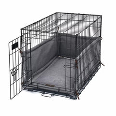 Orvis Crates &amp; Crate Pads | Crate Cover And Pad System Graphite - Dogs