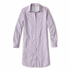 Orvis Dresses &amp; Skorts | River Guide Plaid Shirt Dress Lilac Plaid - Women