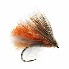 Orvis Dry Flies | Barbless Miller’s Clueless Caddis Tan - Fly Fishing