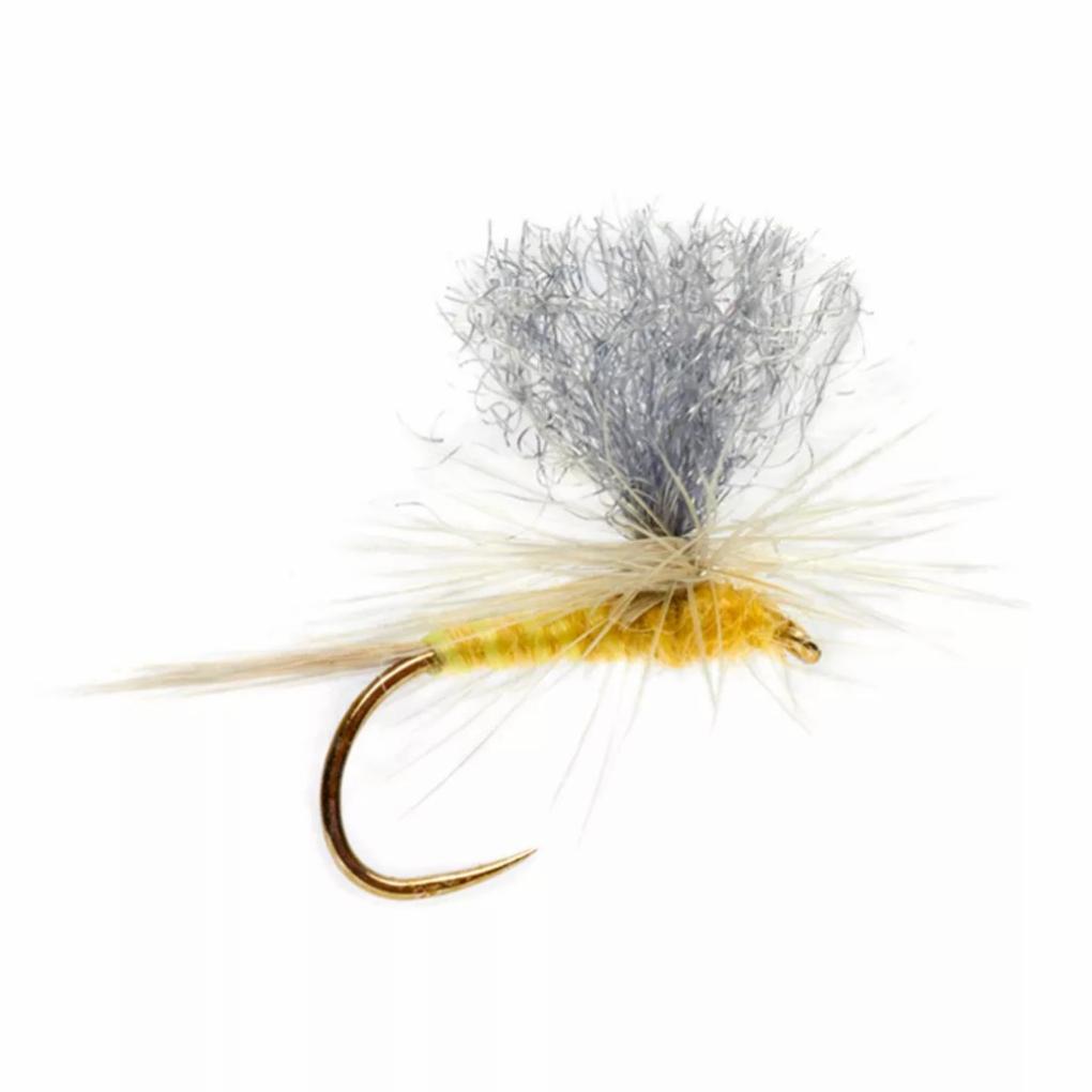 Orvis Dry Flies | Barbless Tactical Pale Yellow Sulphur Parachute - Fly Fishing