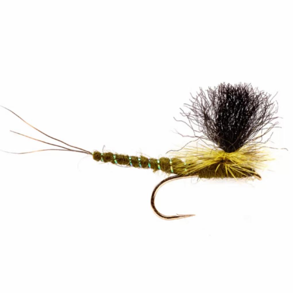 Orvis Dry Flies | Travis Extended Body Green Drake Natural - Fly Fishing