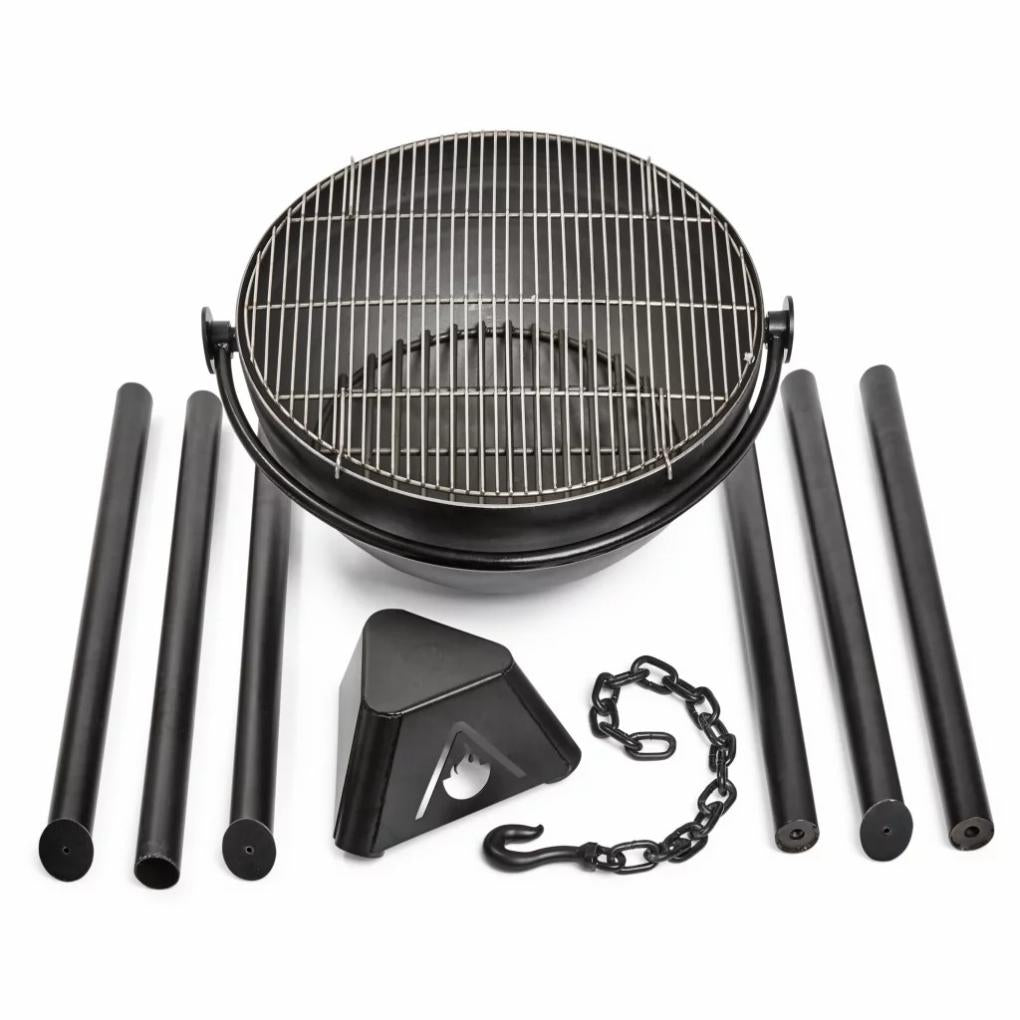 Orvis Fireplace &amp; Hearth | "The Dude" Streamside Cowboy Cauldron - Home Goods