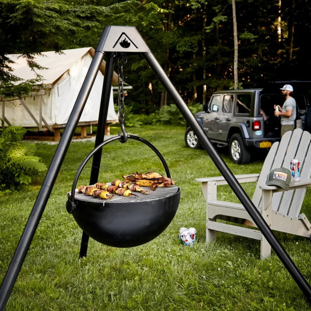 Orvis Fireplace &amp; Hearth | "The Dude" Streamside Cowboy Cauldron - Home Goods