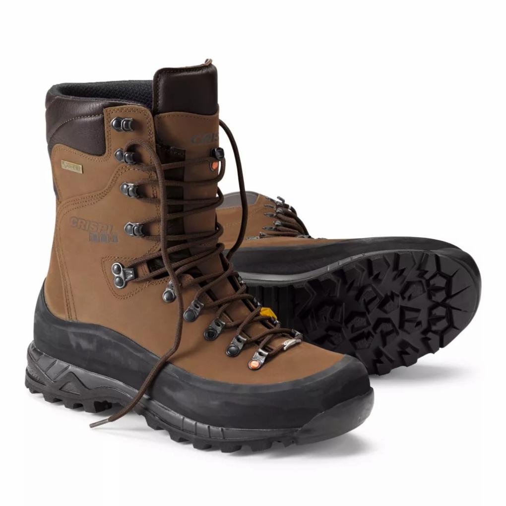 Orvis Footwear | Crispi 10” Guide Non-Insulated GTX Brown - Men/Hunt