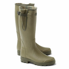Orvis Footwear | Le Chameau Vierzon Jersey Boots Olive - Men/Hunt