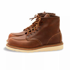 Orvis Footwear | Red Wing 6" Classic Moc Copper Rough &amp; Tough Boots Copper - Men