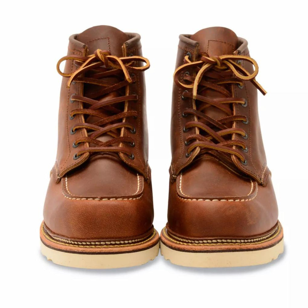 Orvis Footwear | Red Wing 6" Classic Moc Copper Rough &amp; Tough Boots Copper - Men