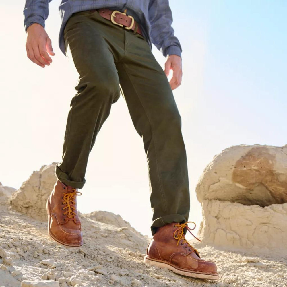 Orvis Footwear | Red Wing 6" Classic Moc Copper Rough &amp; Tough Boots Copper - Men