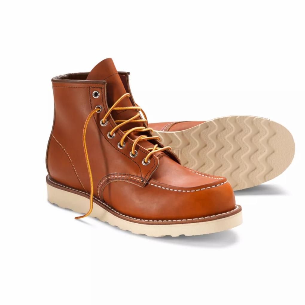 Orvis Footwear | Red Wing® 6" Classic Moc Boots Tan - Men