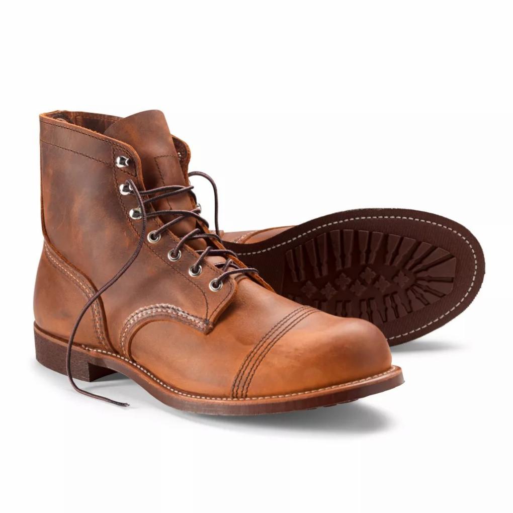 Orvis Footwear | Red Wing® Iron Ranger Copper Rough &amp; Tough Boots Copper - Men