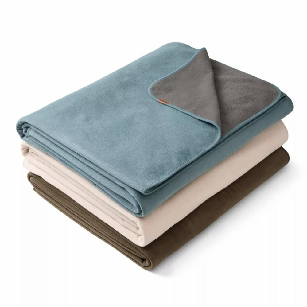 Orvis Furniture Protectors | Dog-Proof Fleece Bed Coverlet Blue - Dogs/Home Goods