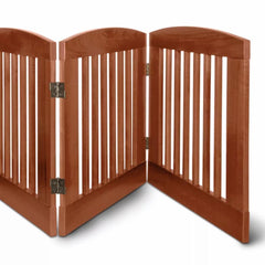 Orvis Gates &amp; Dog Doors | Panel Zig-Zag Dog Gates Cinnamon - Dogs
