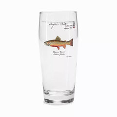 Orvis Glassware &amp; Bar | Angler’s Pint Glass Brook Trout - Home Goods