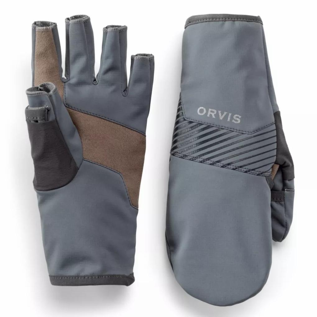 Orvis Gloves | Softshell Convertible Mitts - Men/Women/Fly Fishing