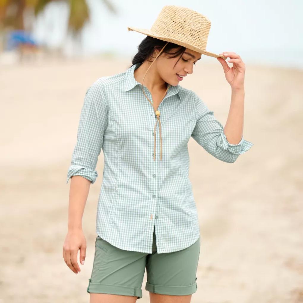 Orvis Hats | Packable Sun Hat Natural - Women