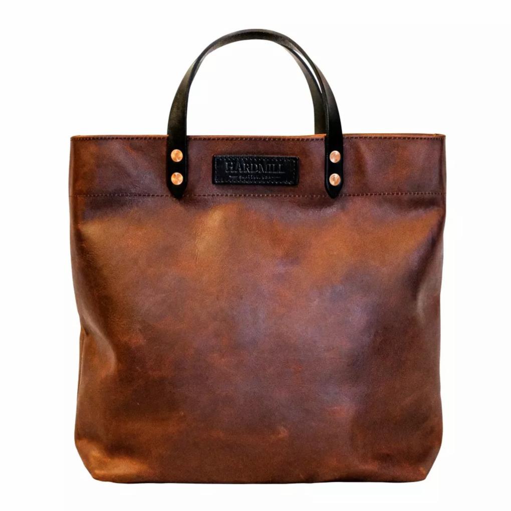 Orvis Home Decor | Hardmill Leather Grocery Tote Cognac - Home Goods/Packs &amp; Bags