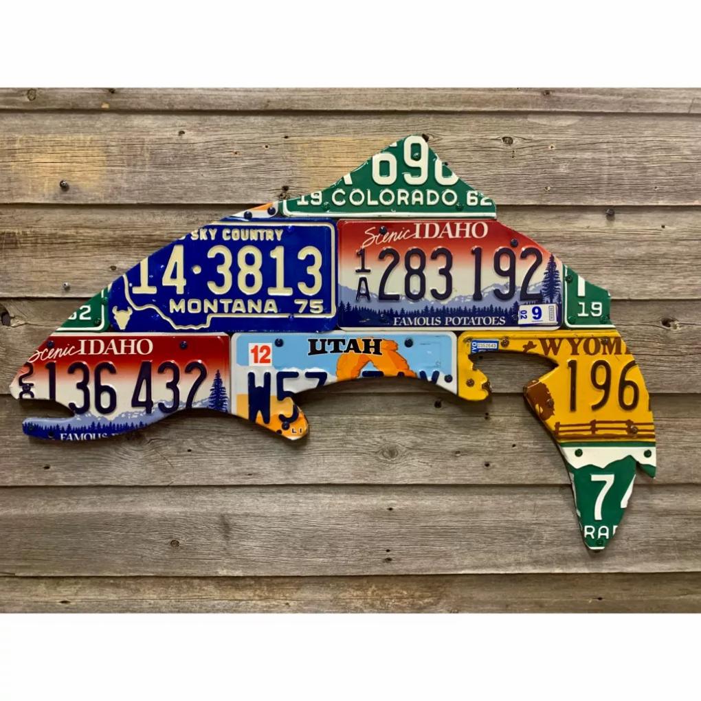 Orvis Home Decor | License Plate Art - Home Goods