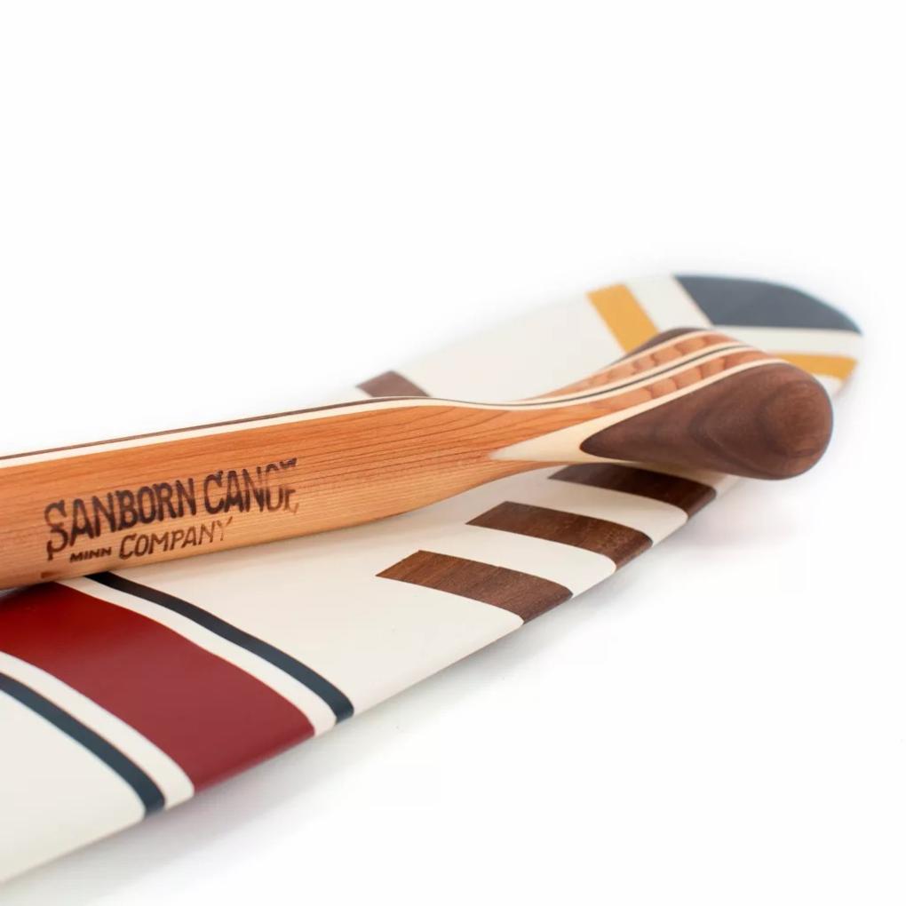 Orvis Home Decor | Sanborn Painted Paddle White Multi - Home Goods