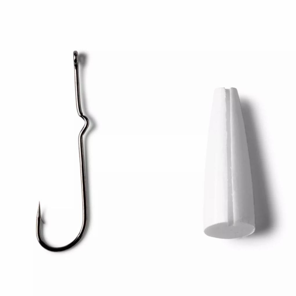 Orvis Hooks | Popper Bodies With Hooks - Bass Popper Bodies With Size 4 And 8 Hooks - Fly Fishing